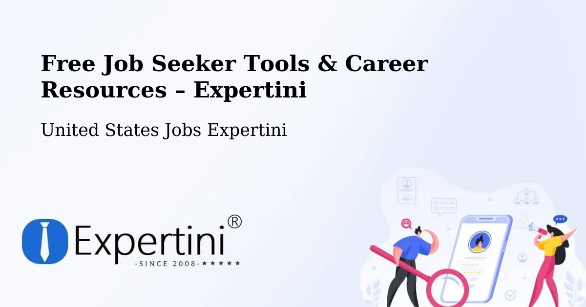 Free Job Seeker Tools & Career Resources – Gerald - Gerald, United States Jobs Expertini