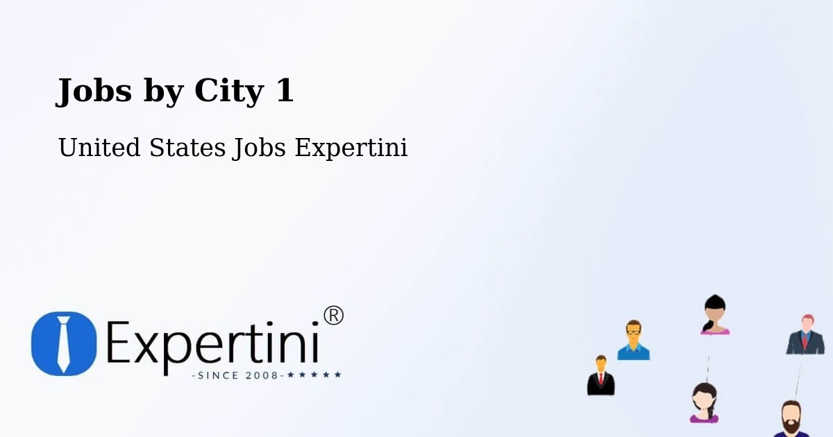 City Jobs in United States - Expertini
