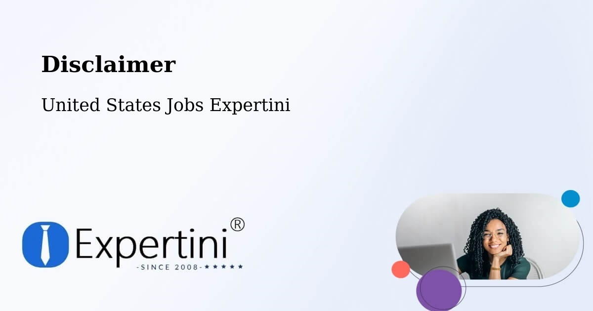 Disclaimer – Gerald - United States Jobs Expertini