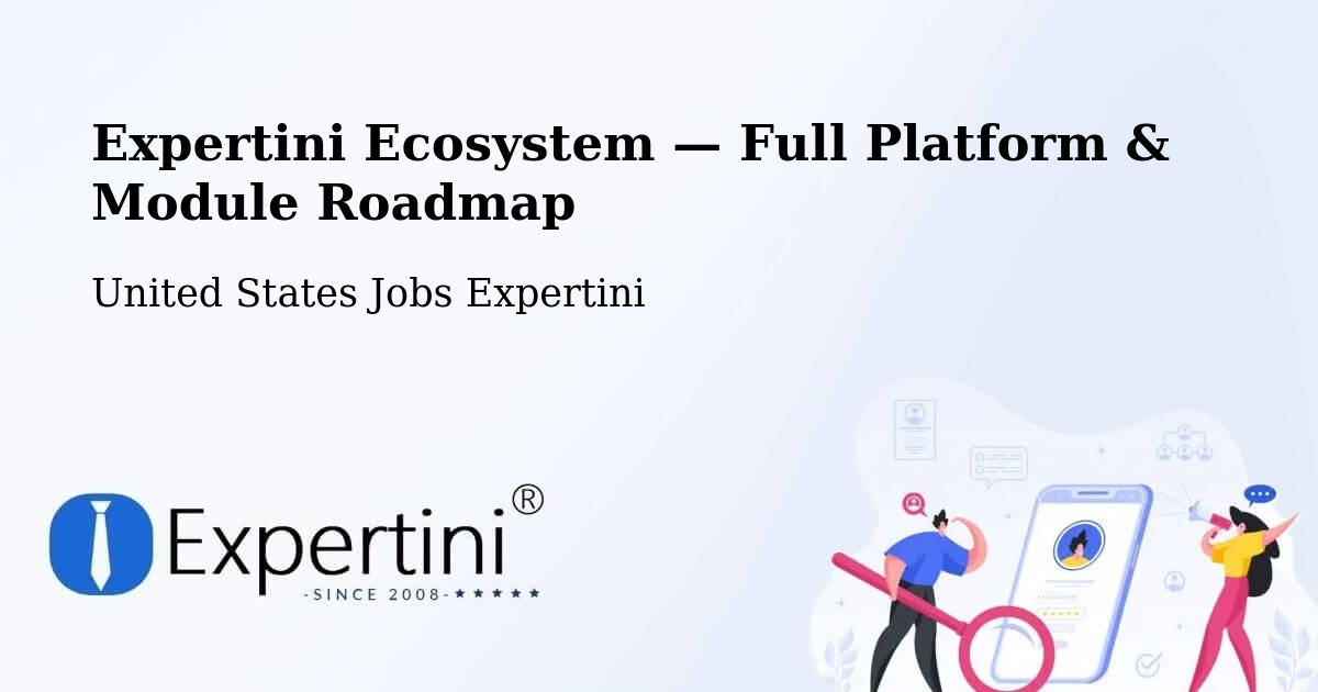 Expertini Ecosystem — Full Platform & Module Roadmap – Gerald