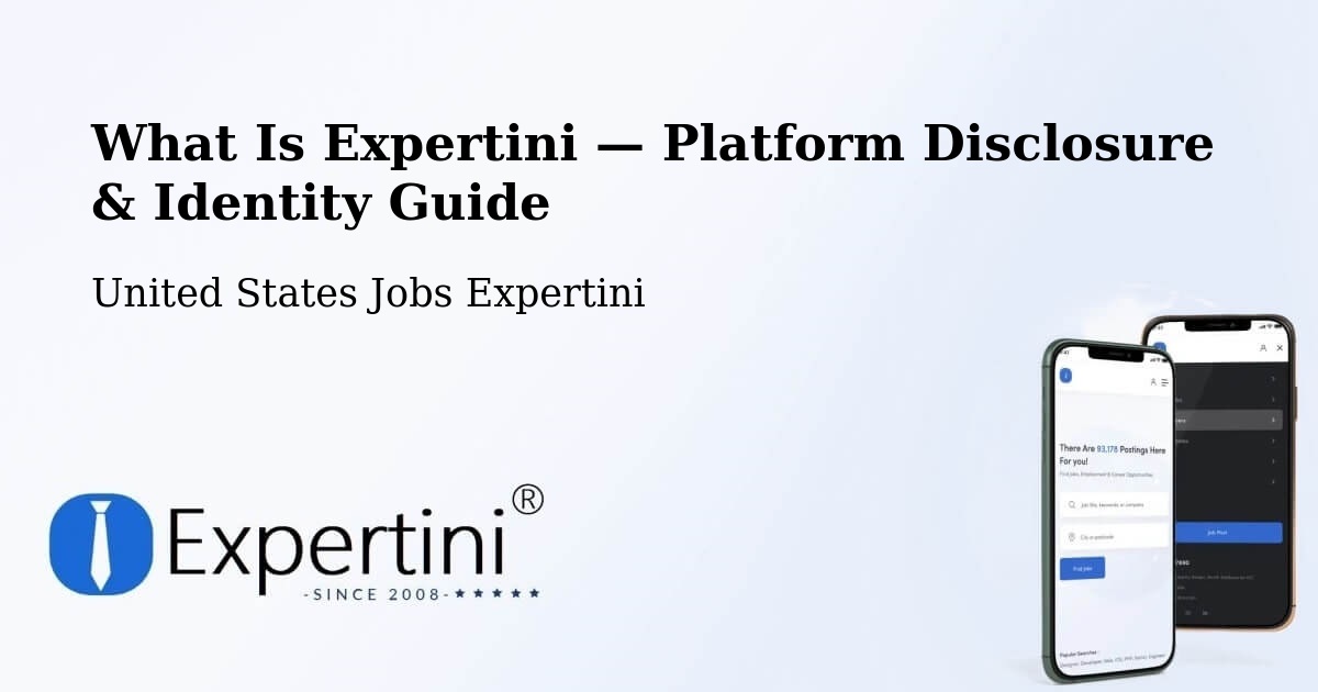 What Is Expertini — Platform Disclosure & Identity Guide – Gerald